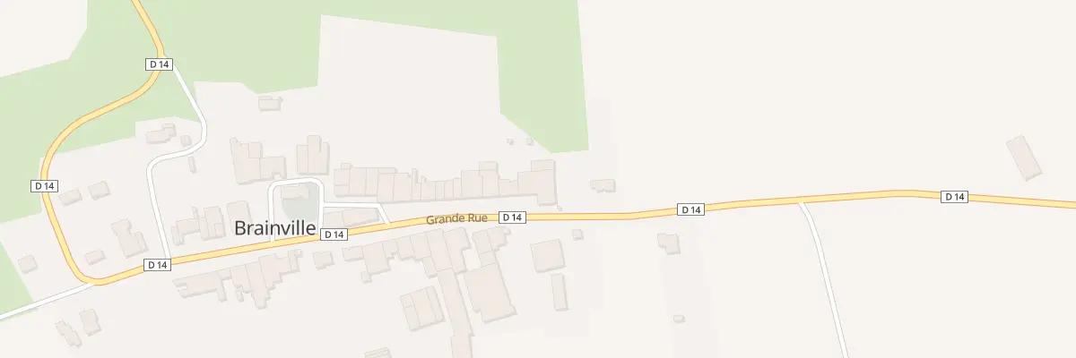 Plan du 2 Gr Grand Rue à Brainville