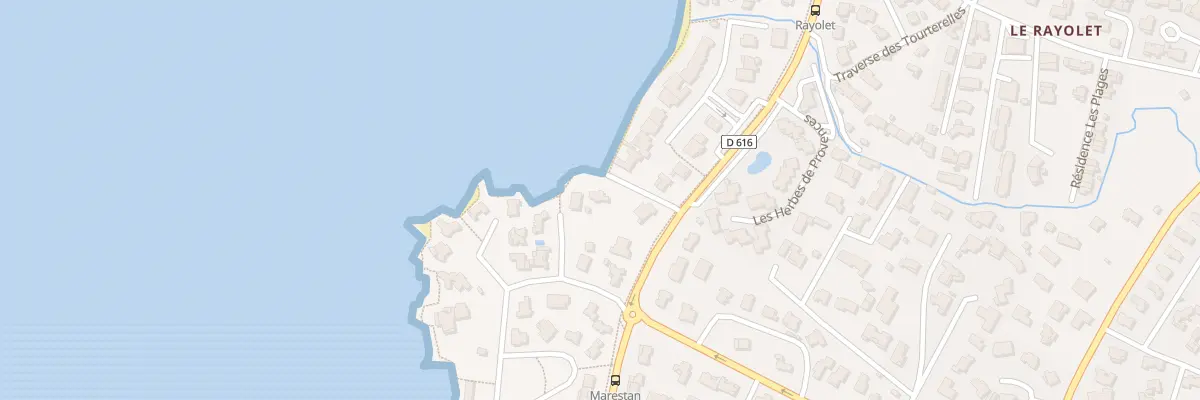 Plan du 65 Cor du Rayolet à Six-Fours-les-Plages