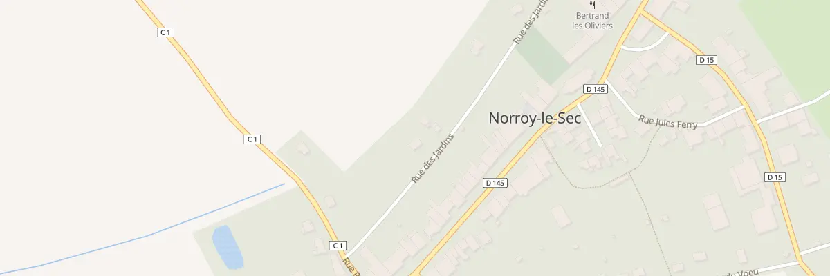 Plan du 23 Rue des Jardins à Norroy-le-Sec