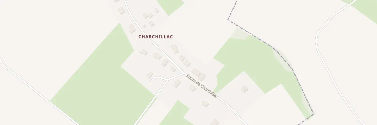 Plan du 23B Rte de Charchillac à Salans