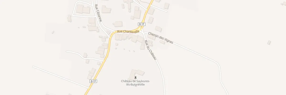 Plan du 4 Rue du Chateau à Saulxures-lès-Bulgnéville