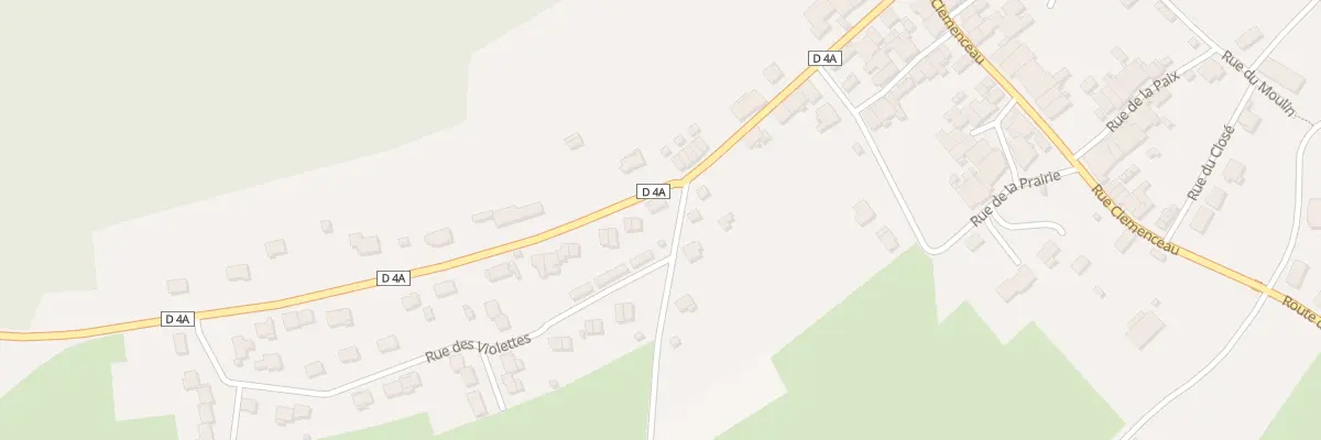 Plan du 21 Rue du Lt Clerc à Allamps