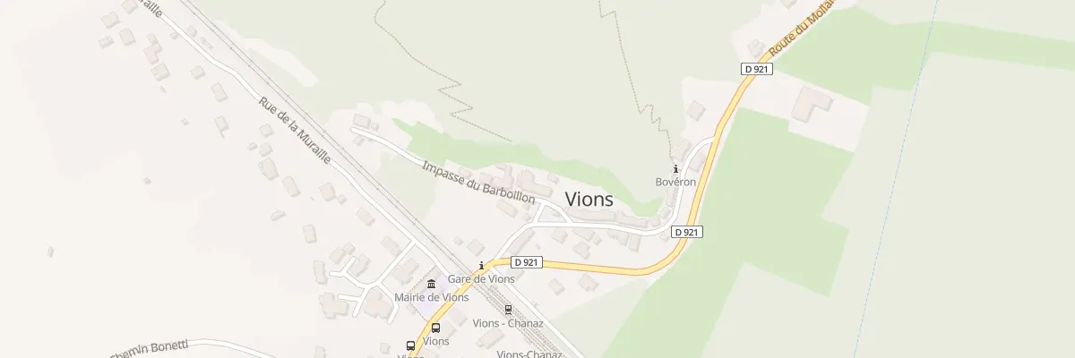 Plan du 42 Imp du Barboillon à Vions