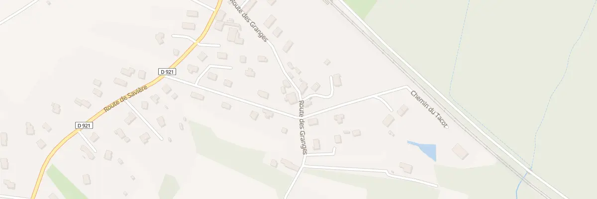Plan du 222 Rte des Granges à Vions