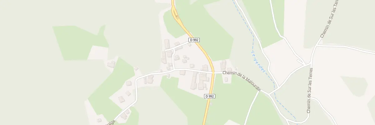Plan du 768 Rte des Alpes à Anglefort