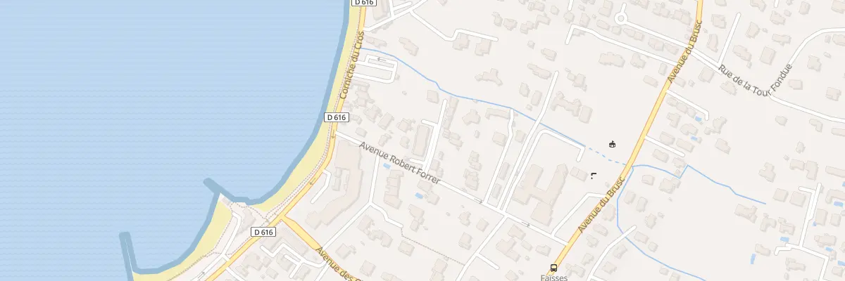 Plan du 200 Av Robert Forrer à Six-Fours-les-Plages