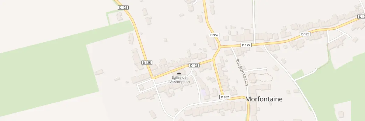 Plan du 11 Rue Mal de Lattre de Tassigny à Morfontaine
