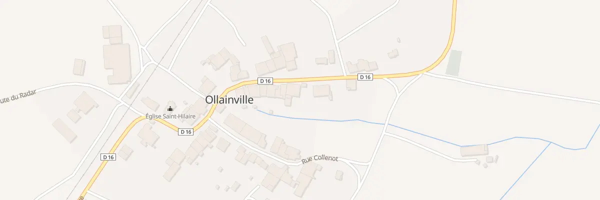 Plan du 12 Rue de la Vieille Eglise à Ollainville