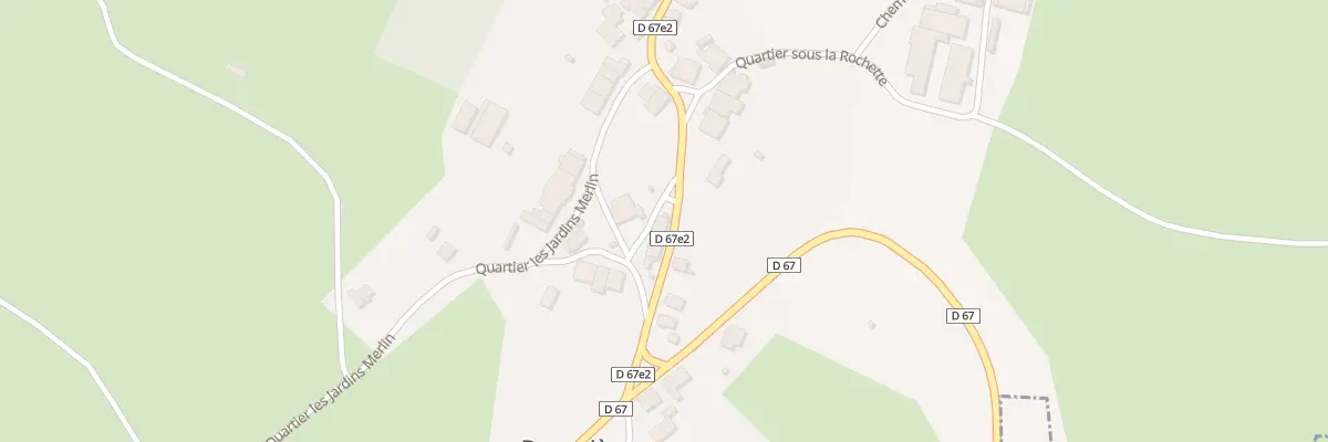 Plan du 3 Rte de la Grange aux Moines à Annoire