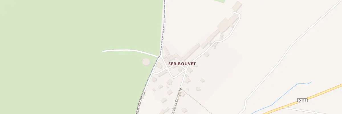 Plan du 538 Rte de la Dragerie à Nantes-en-Ratier
