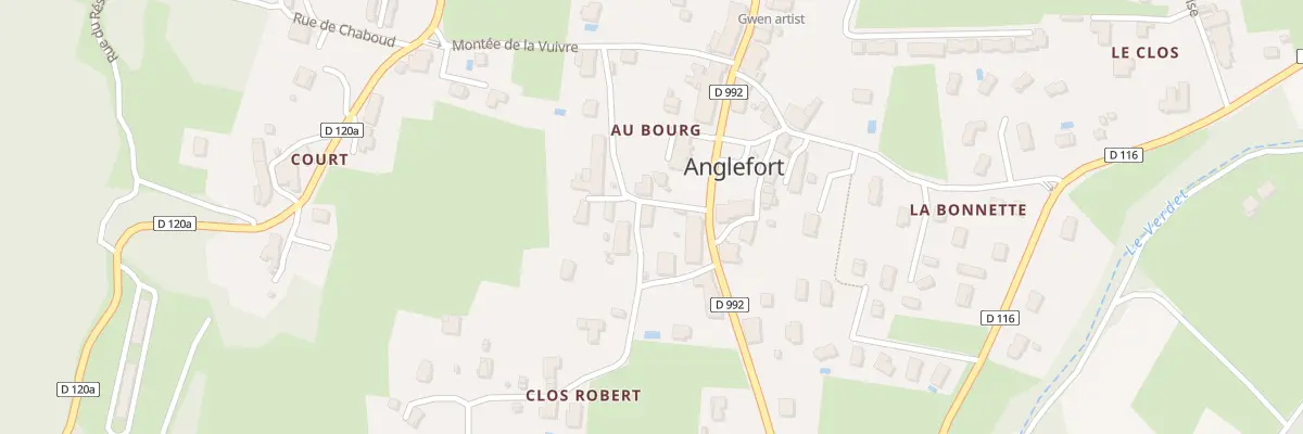 Plan du 11 Rue du Pressoir à Anglefort