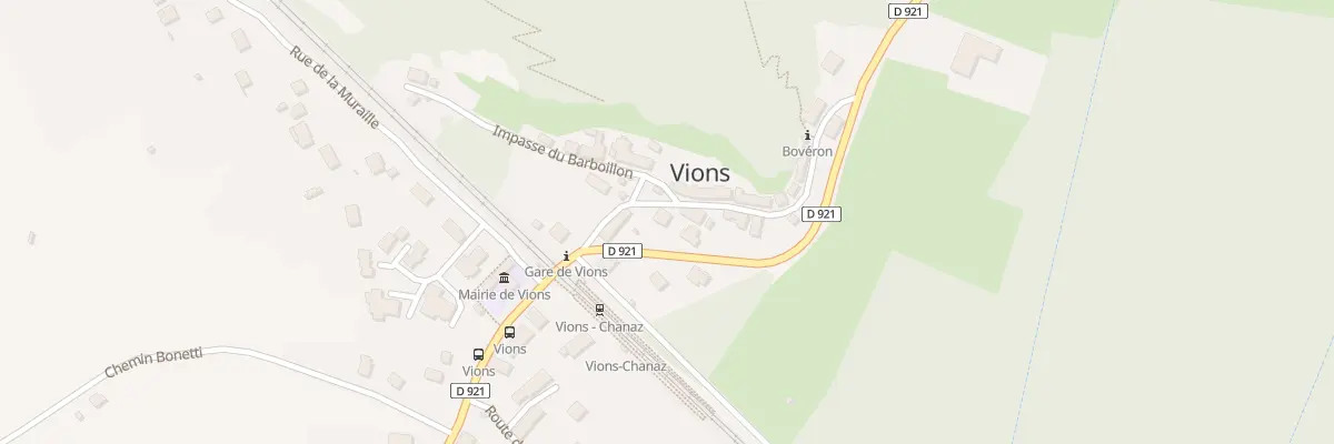 Plan du 84 Rue du Boveron à Vions