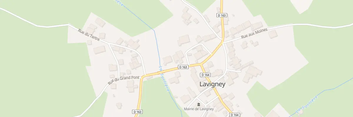 Plan du 10 Rue du Grand Pont à Lavigney