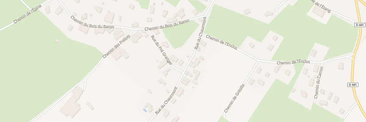 Plan du 10 Rue du Chaurmont à Fourg