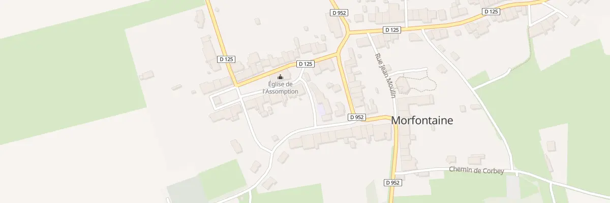 Plan du 6 Rue Mal de Lattre de Tassigny à Morfontaine