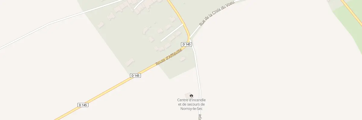 Plan du 1 Rte d’Affleville à Norroy-le-Sec
