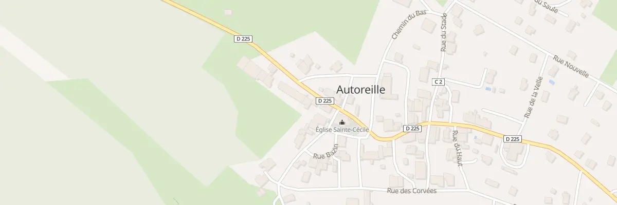 Plan du 7 Grande Rue à Autoreille