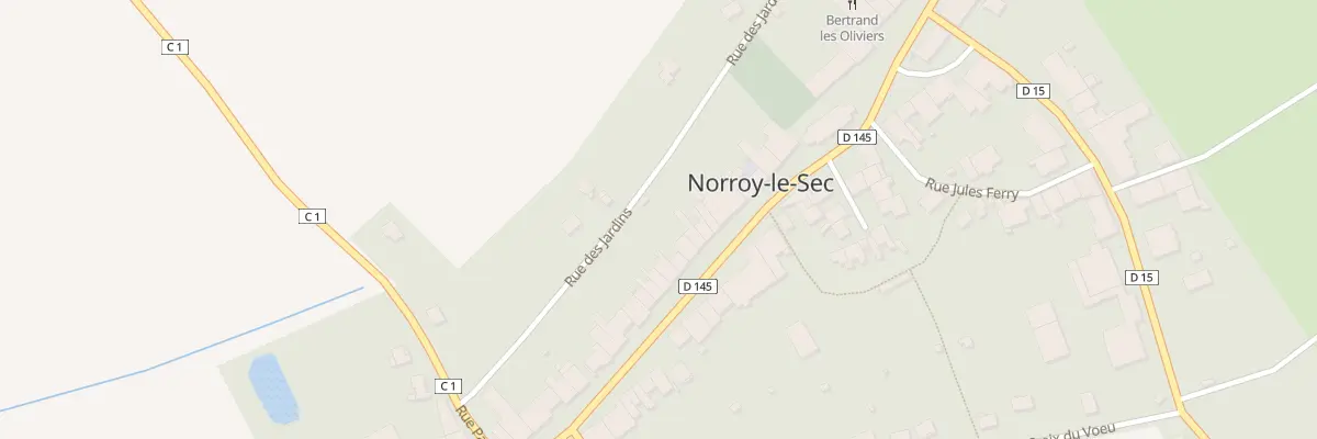 Plan du 28 Rue Pasteur à Norroy-le-Sec