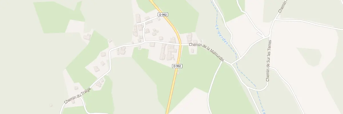 Plan du 848 Rte des Alpes à Anglefort