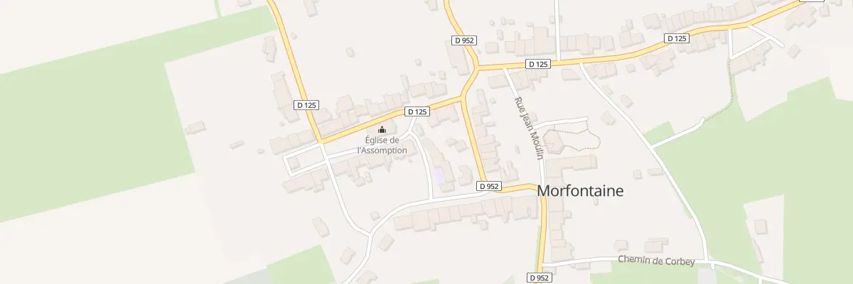 Plan du 4B Rue Mal de Lattre de Tassigny à Morfontaine
