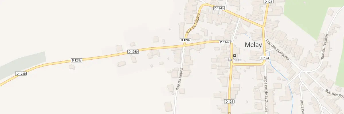 Plan du 4 Rue du Repos à Melay