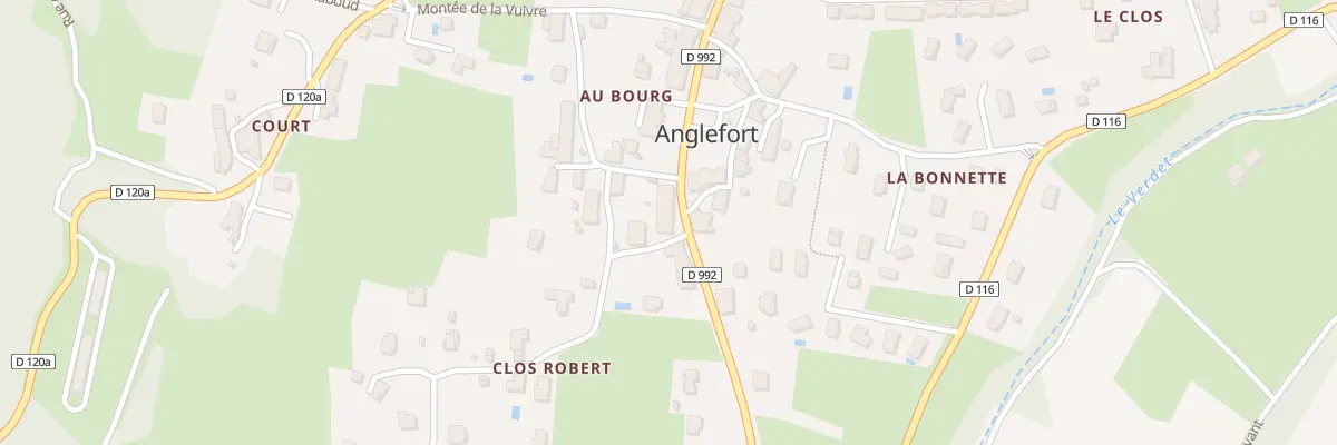 Plan du 32 Rue de Bouilloud à Anglefort
