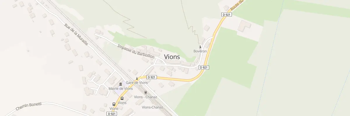 Plan du 113 Rue du Boveron à Vions