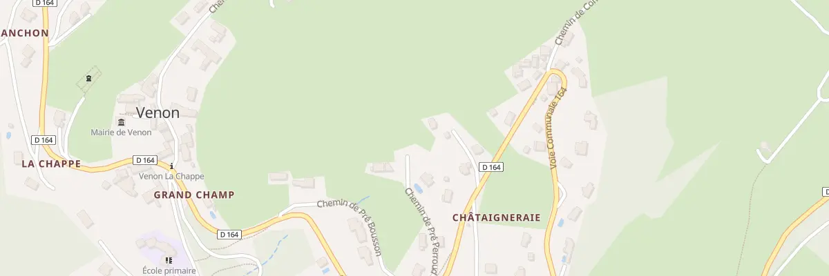 Plan du 196 Chem de Pré Perroud à Venon
