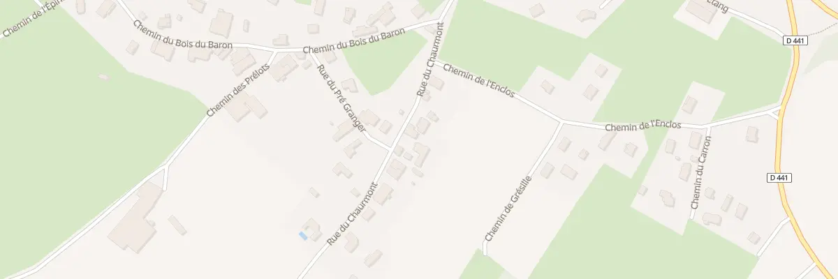 Plan du 7 Rue du Chaurmont à Fourg