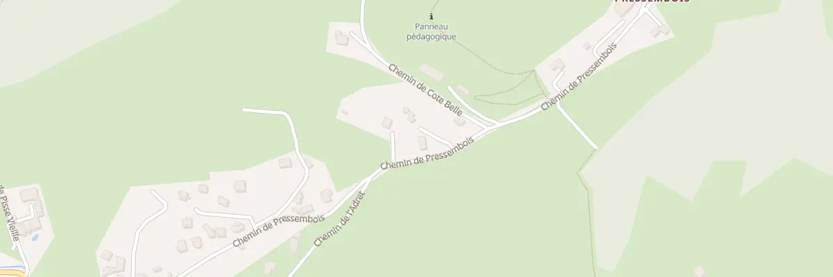 Plan du 501 Che de Pressembois à Venon