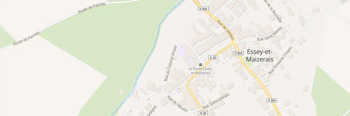 Plan du 6 Che de Ville à Essey-et-Maizerais