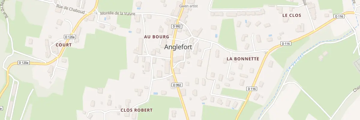 Plan du 76 Rue du Relais à Anglefort
