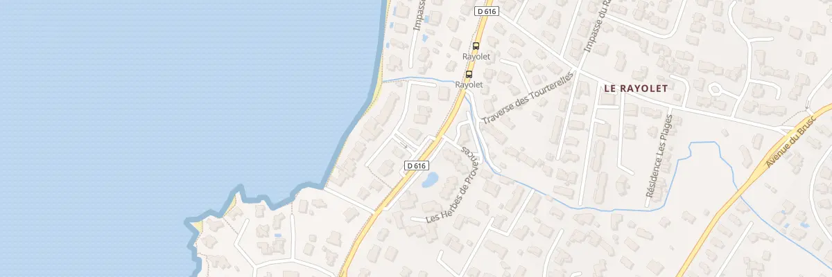 Plan du 13 Cor du Rayolet à Six-Fours-les-Plages