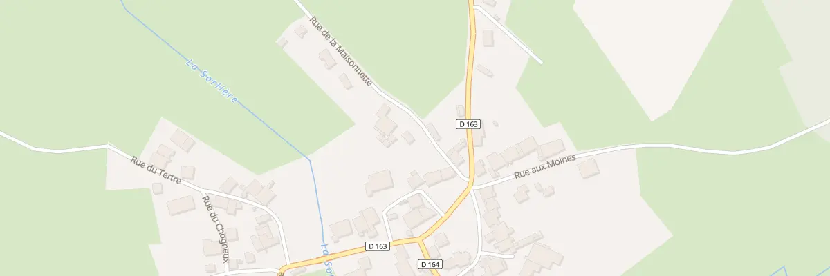 Plan du 1 Rue de la Maisonnette à Lavigney