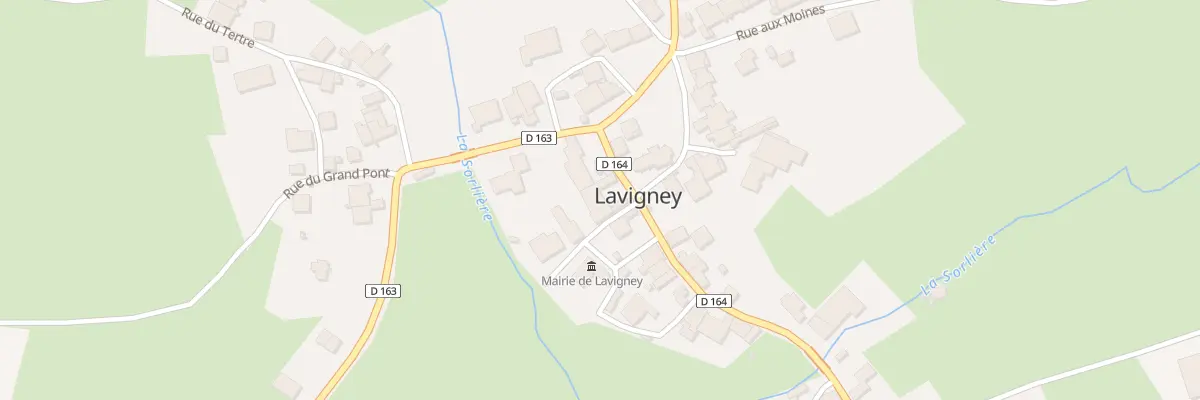 Plan du 6 Rue de l’Eglise à Lavigney