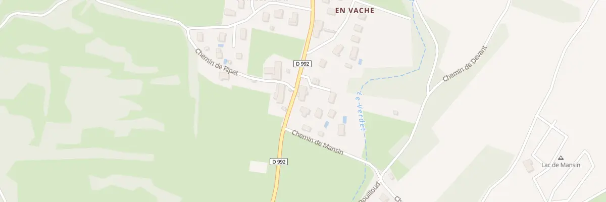 Plan du 473 Rue de Bouilloud à Anglefort