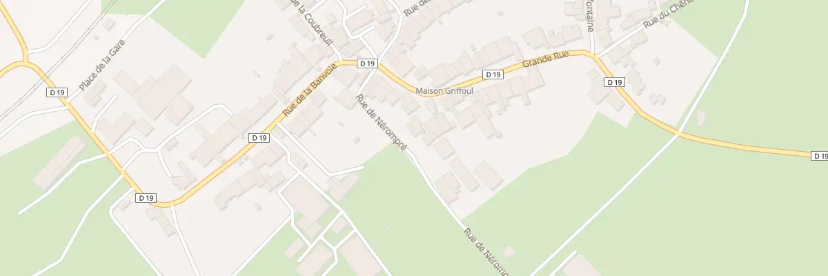 Plan du 10 Gr Grande Rue à Punerot