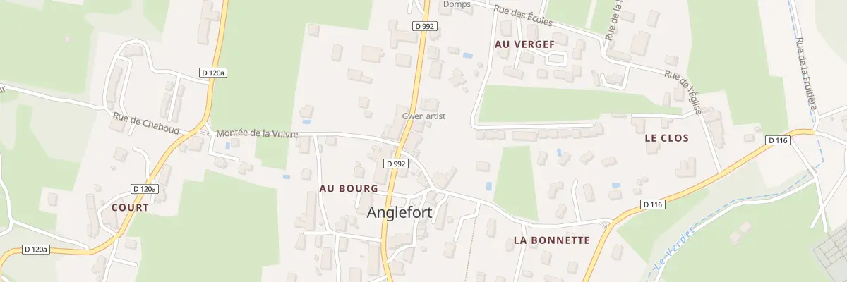 Plan du 72 Rue de la Mairie à Anglefort