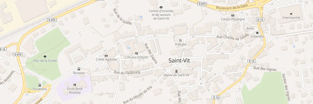 Plan du 4 Rue des Sapins à Saint-Vit