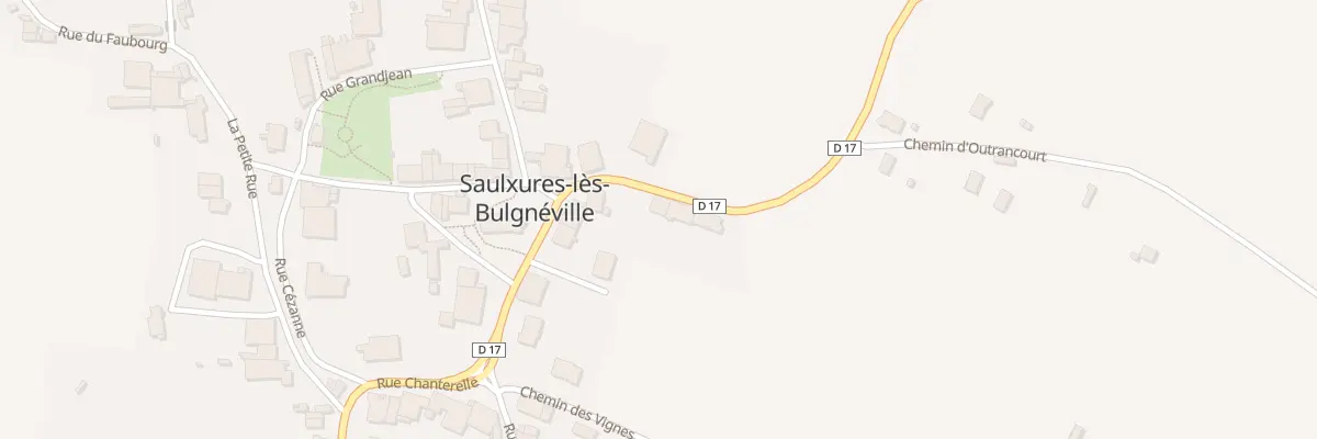 Plan du 7 Rue de la Croix à Saulxures-lès-Bulgnéville