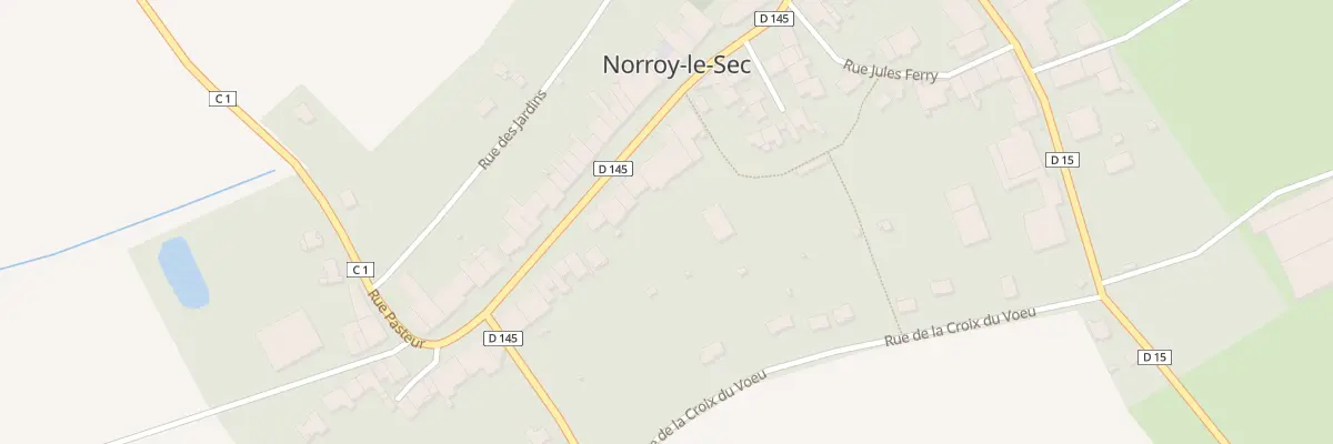 Plan du 29 Rue Pasteur à Norroy-le-Sec