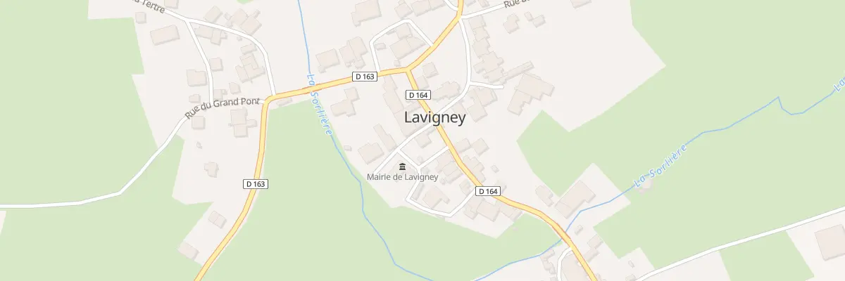 Plan du 2 Rue du Petit Pont à Lavigney