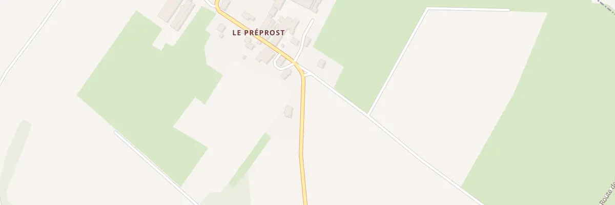 Plan du 4B Le Preprost à Fourg
