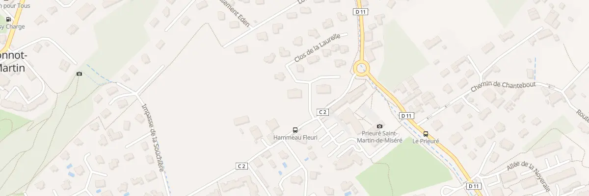 Plan du 975 Che de la Laurelle à Montbonnot-Saint-Martin