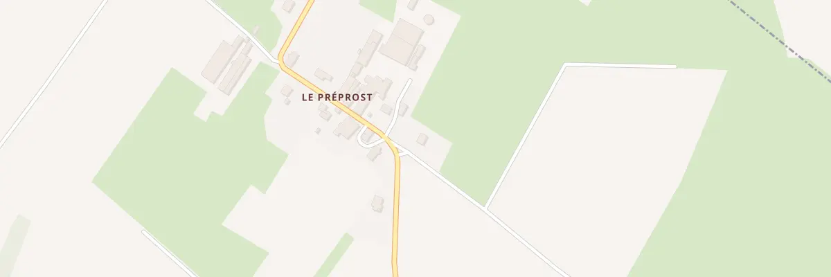 Plan du 4 Le Preprost à Fourg
