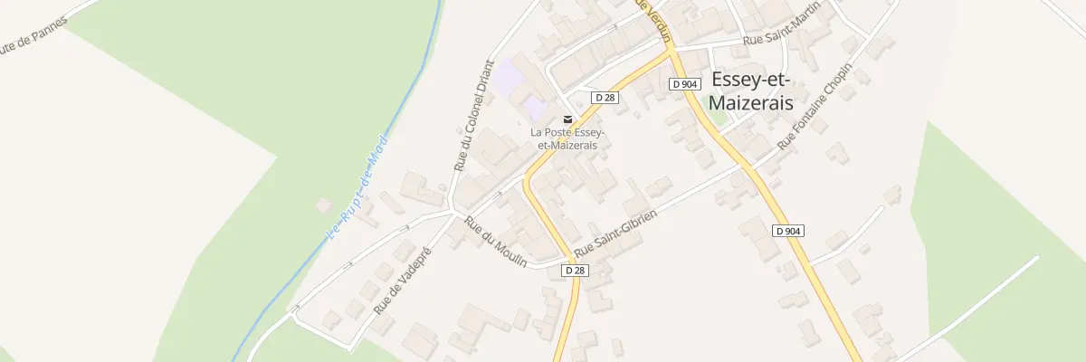 Plan du 17 Rue du 12 Septembre à Essey-et-Maizerais