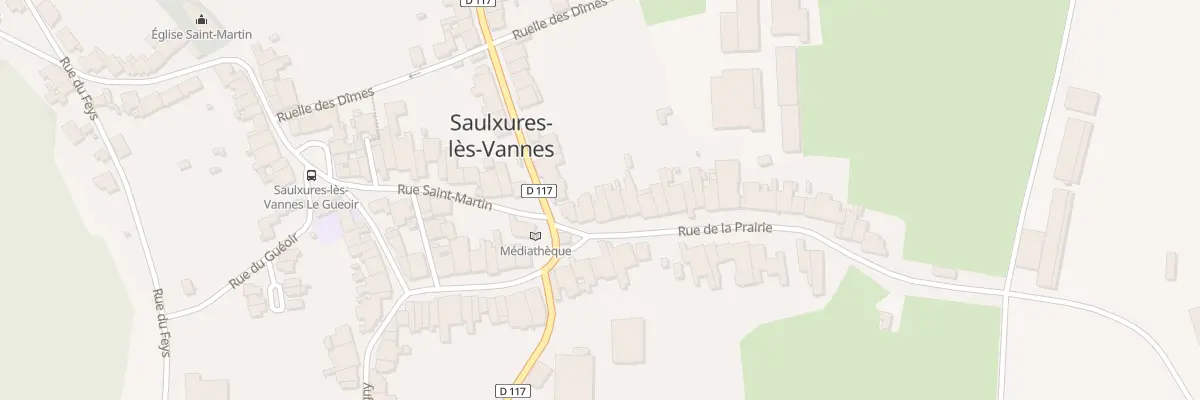 Plan du 3 Rue de la Prairie à Saulxures-lès-Vannes