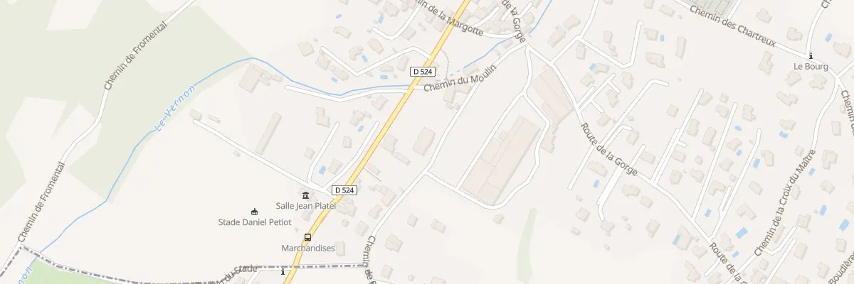 Plan du 186 Av d’Uriage à Vaulnaveys-le-Haut