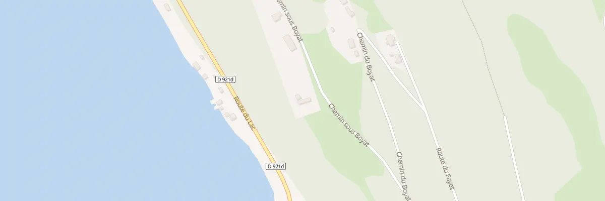Plan du 225 Che Sous-Boyat à Aiguebelette-le-Lac