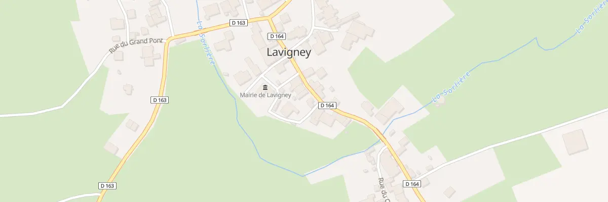 Plan du 10 Rue du Petit Pont à Lavigney